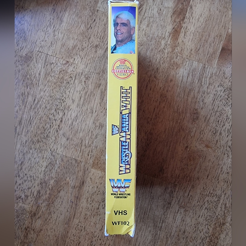 WWE/WWF 1992 VHS WRESTLEMANIA 8 VIll - Picture 4 of 5